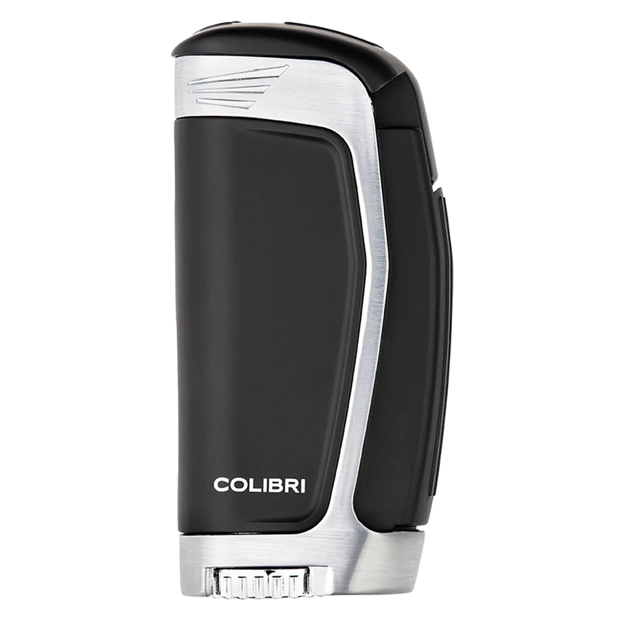 Colibri-Cigar-Lighter-E3-Tripple-Jet-Black-Chrome