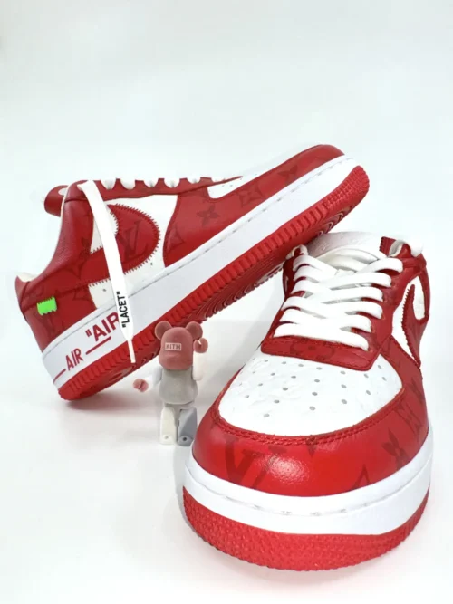 Nike Air Force 1 Red x Louis Vuitton "Virgil" - Image 2