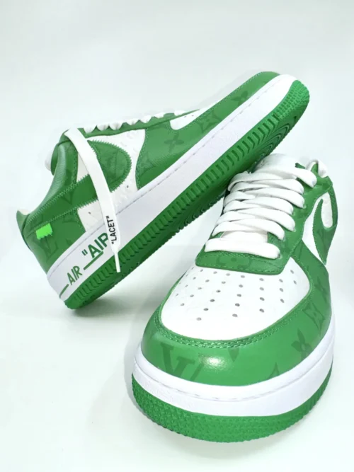 Nike Air Force 1 Green x Louis Vuitton "Virgil" - Image 2