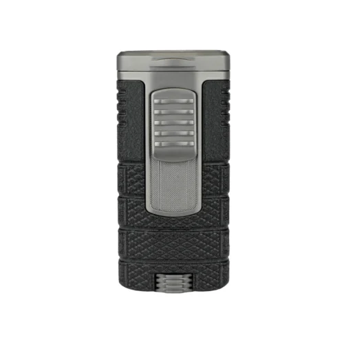 Xikar Tactical Triple Jet Lighter Black & Gunmetal