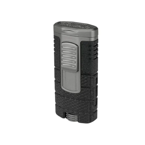 Xikar Cigar Lighter Tactical Triple Jet Black & Gunmetal - Image 3