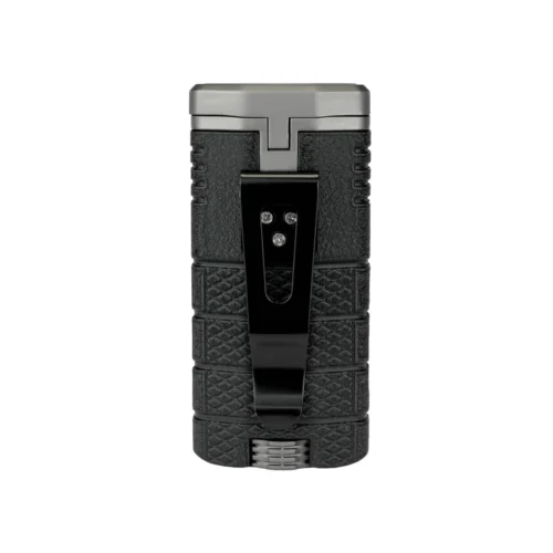 Xikar Cigar Lighter Tactical Triple Jet Black & Gunmetal - Image 2