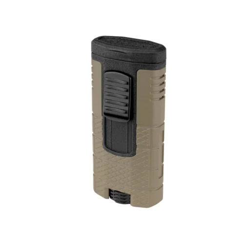 Xikar Cigar Lighter Tactical Triple Jet Tan & Black - Image 3