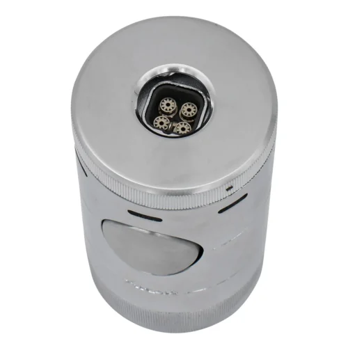 Xikar Cigar Torch Lighter Volta Quad-Jet Flame Silver - Image 4