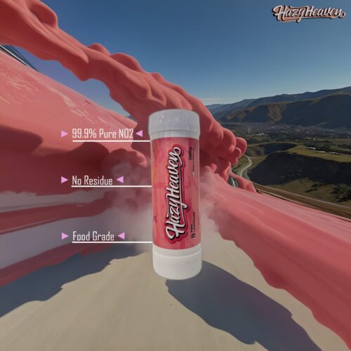 Hazy Heaven Cream Chargers 3.3L 2000g - Pink Lemonade - Image 3