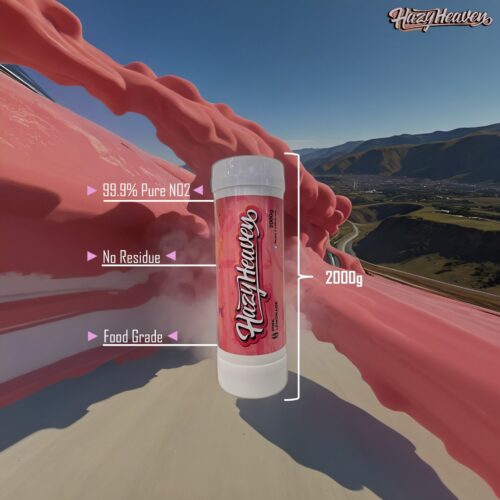 Hazy Heaven Cream Chargers 3.3L 2000g - Pink Lemonade - Image 5