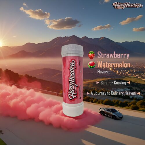 Hazy Heaven Cream Chargers 3.3L 2000g - Strawberry Watermelon - Image 2