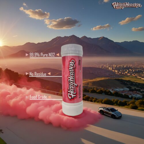 Hazy Heaven Cream Chargers 3.3L 2000g - Strawberry Watermelon - Image 3