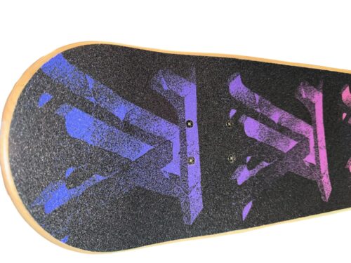 Louis Vuitton Monogram Virgil Abloh Illusion Skateboard - Image 4