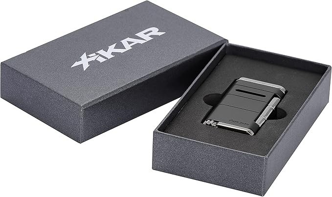 Xikar Cigar Lighter Allume Single Jet Torch Black - Image 6