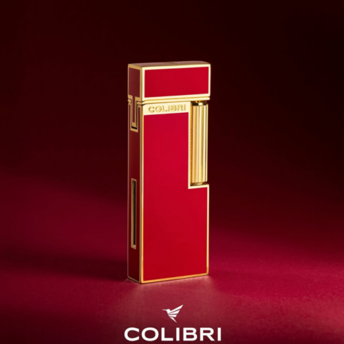 Colibri Cigar Lighter Continental Red Gold