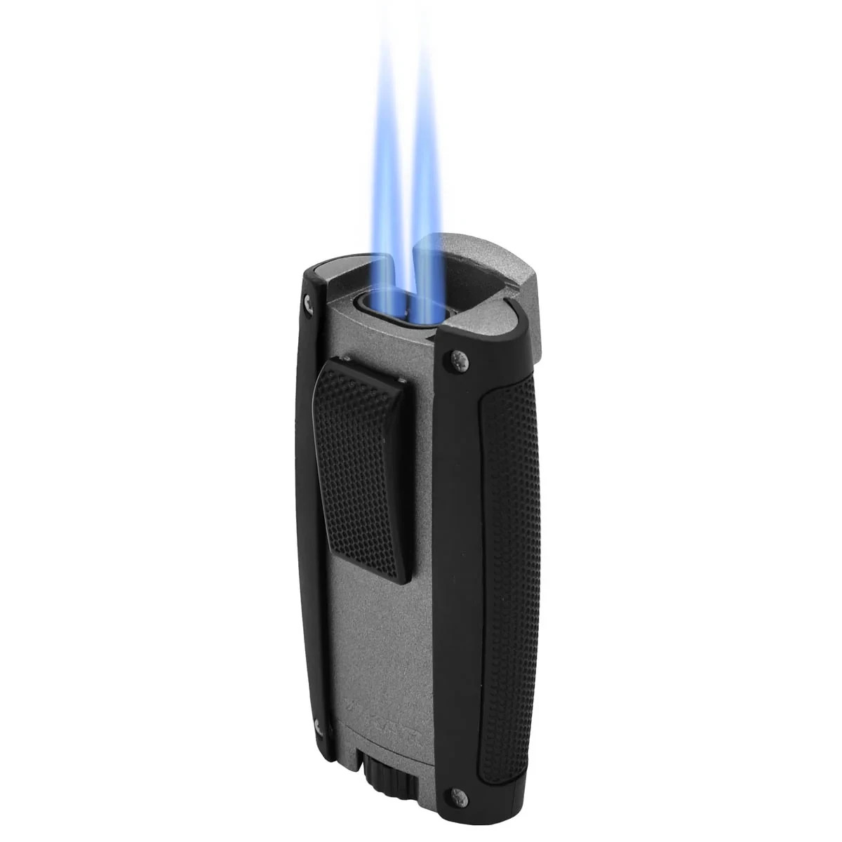 XIKAR® Turismo Double Jet-Flame Lighter Matte Gray XI-558GR - Image 4