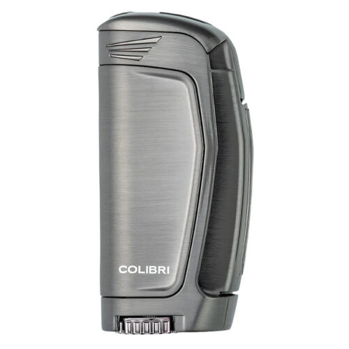 Colibri Cigar Lighter E3 Triple Jet Lighter Gunmetal
