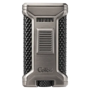 Colibri Ascari Triple Jet Lighter Gunmetal Black