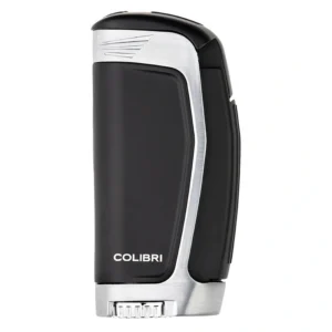 Colibri E3 Triple Jet Lighter Black Chrome