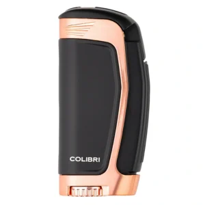 Colibri E3 Triple Jet Lighter Black Rose