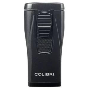 Colibri Monaco Triple Jet Lighter Metallic Black