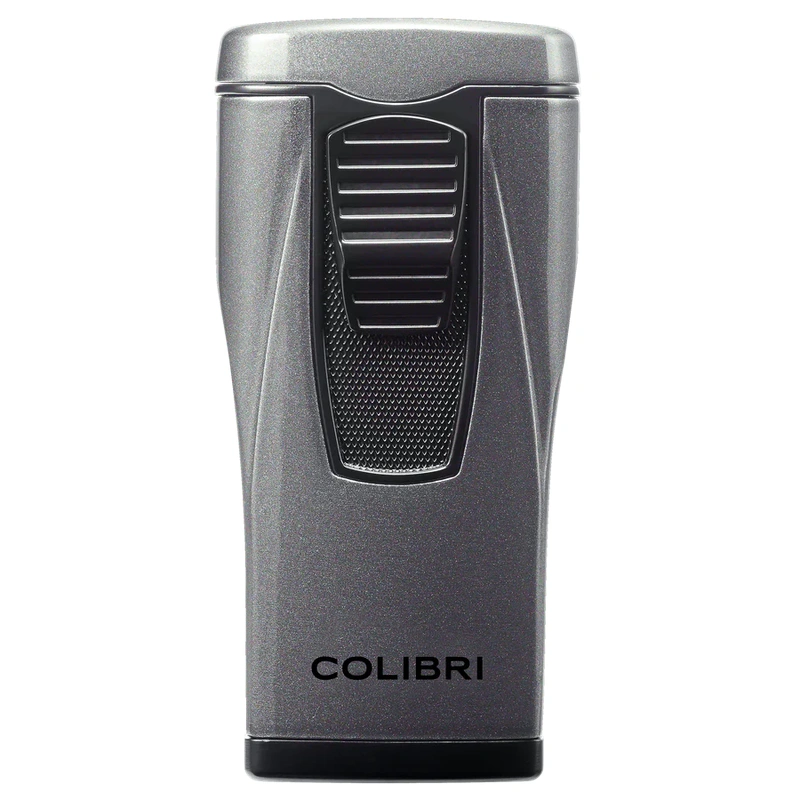 Colibri Monaco Triple Jet Lighter Metallic Charcoal