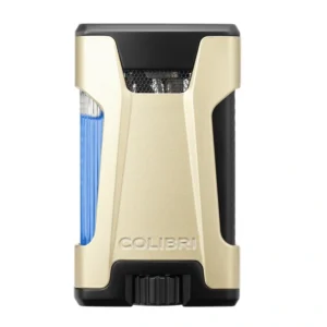 Colibri Rebel Double Jet Lighter Matte Gold