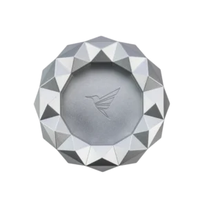 Colibri Quasar Round Ashtray Silver