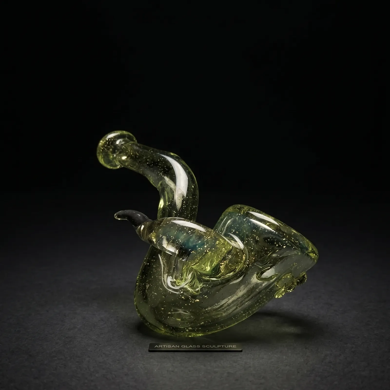 Serpent-Hand-Blown-Glass-Pipe