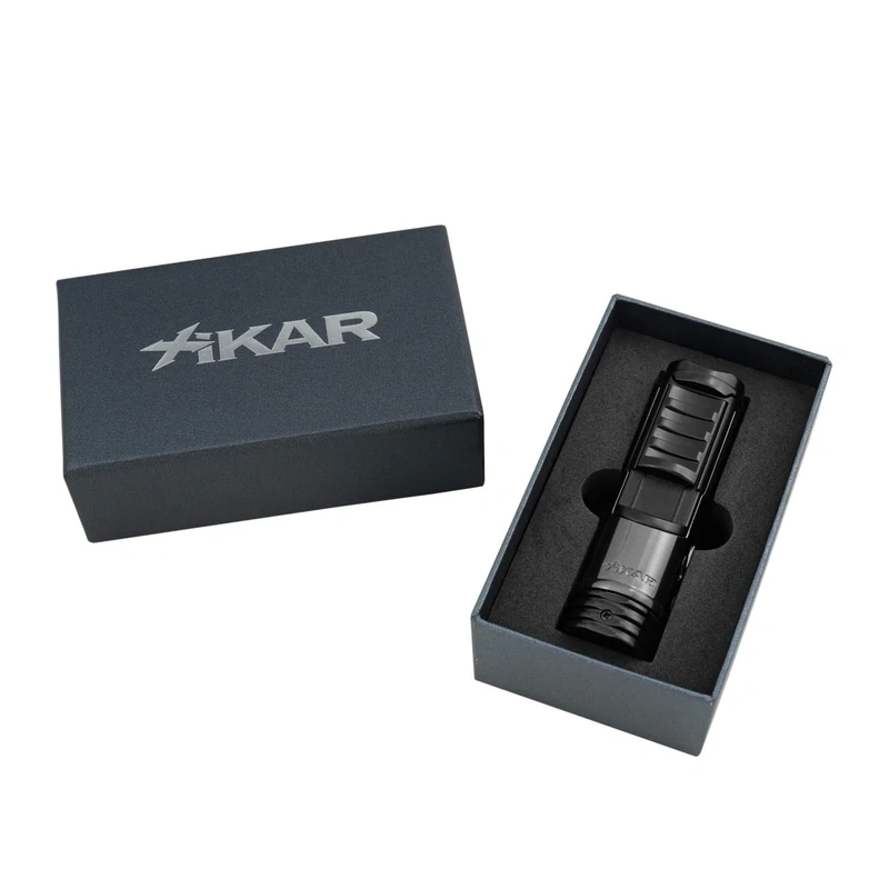 Xikar Cigar Lighter Tactical Single-Jet Gunmetal & Black XI-551GMBK - Image 8