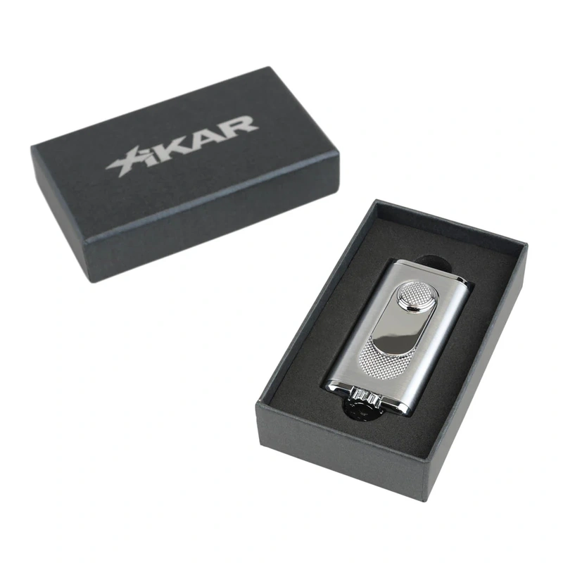 Xikar Verano Flat-flame Silver - Image 5