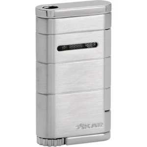 Xikar Cigar Lighter Allume Single Jet Torch Silver