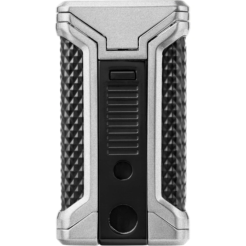 Colibri Ascari Triple Jet Lighter Charcoal Black - Image 3