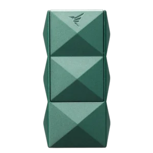 Colibri Quasar II Double-Flame Lighter With Punch, Green