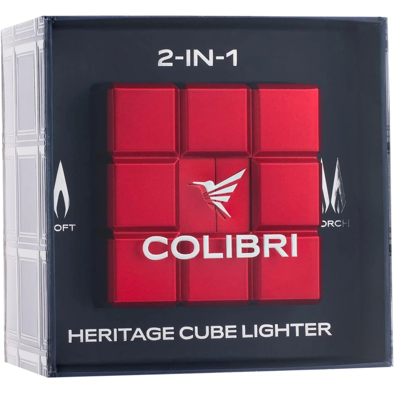 Colibri Heritage 2 in 1 Cube Desk Red - Image 6