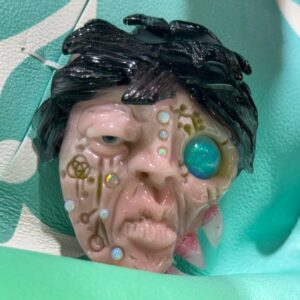 Heady Glass - MurdocGlass x SaltGlass Pendant - Fire Collab 2022