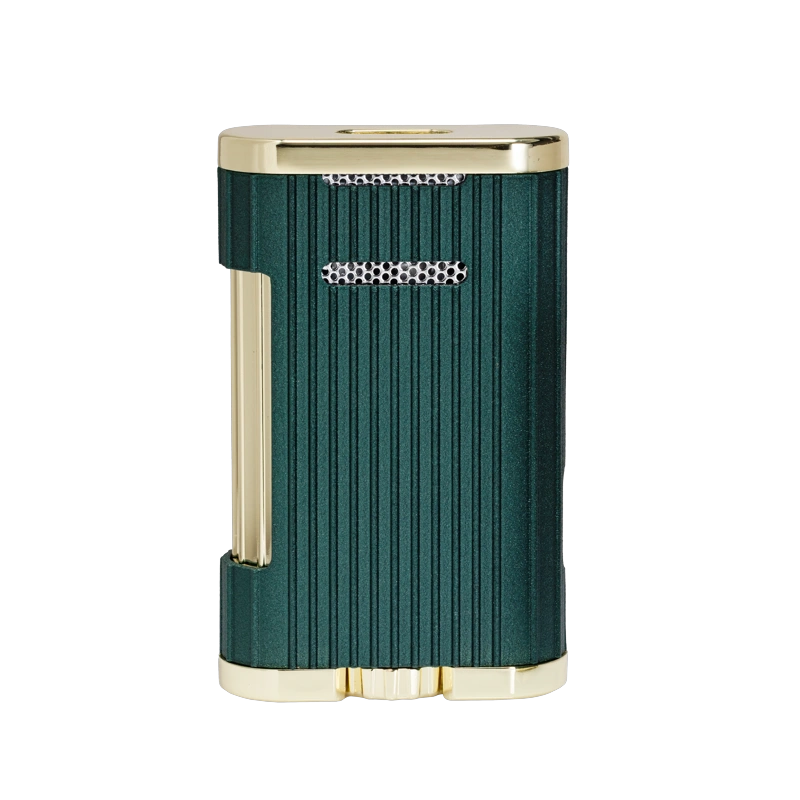 Xikar Allume 2 Double Jet Flame Green Gold - Image 2
