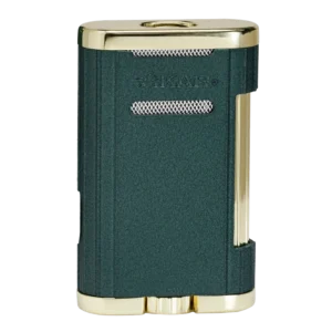 Xikar Allume 3 Triple Jets Table Lighter Green Gold