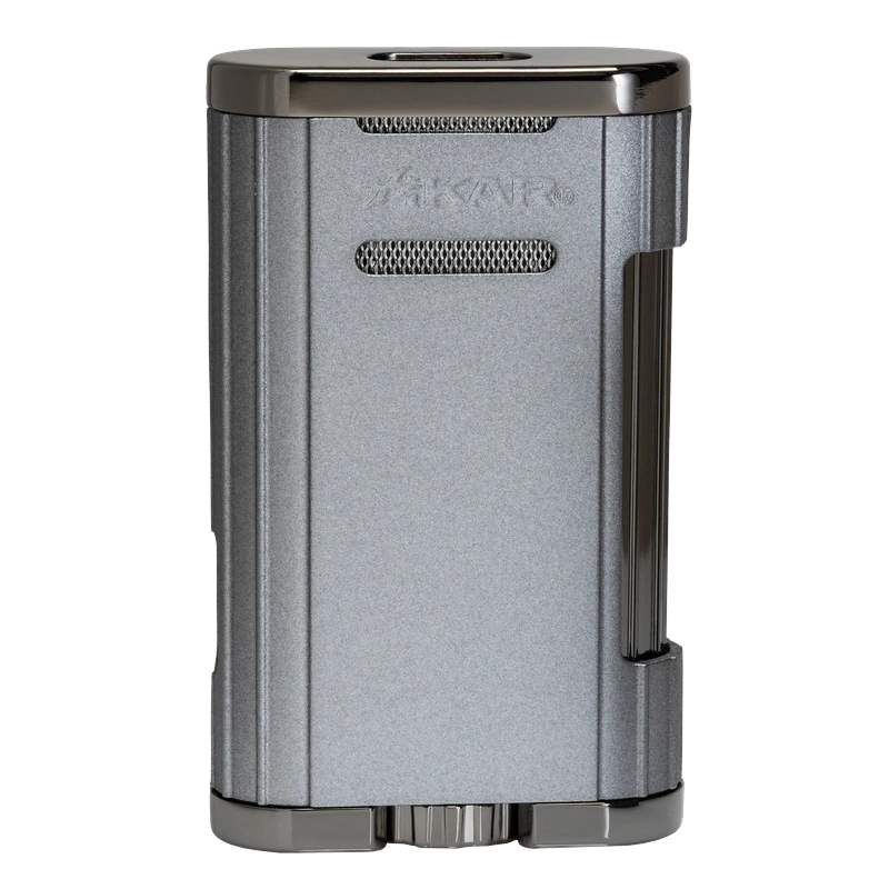 Xikar Allume 3 Triple Jets Table Lighter Green Gold - Image 5